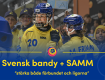 SAMM blir ny strategisk partner till svensk bandy